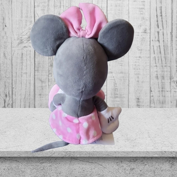 Disney minnie mouse plush for baby pink&gray - Picture 3 of 6